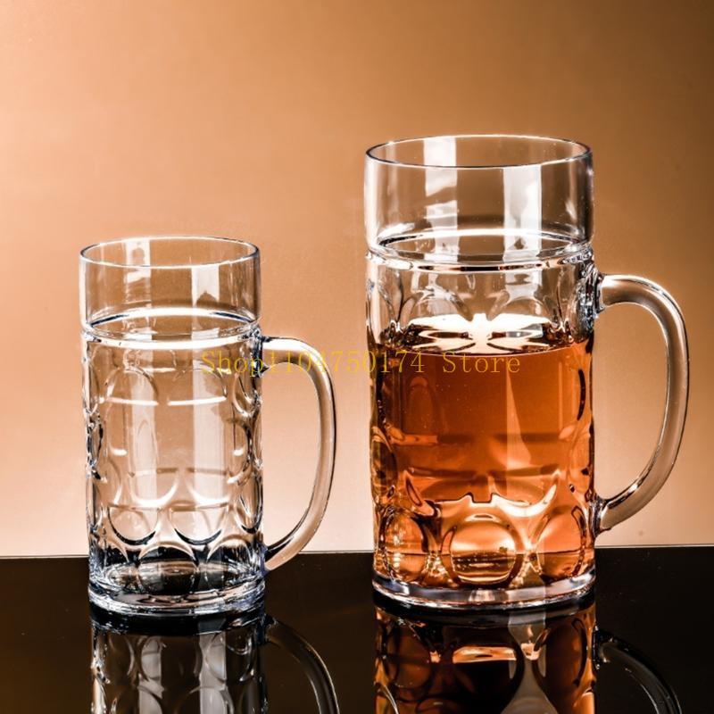 Large Capacity Dimpled Beer Mugs Efficient Dimpled Beer Cups British Styles Beer Mug Dishwasher Safe Beer Drinkwares top sale