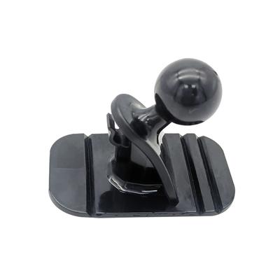 Adhesive Base 17mm Ball Joint Phone Holder Adapter For Car Dashboard Dashboard Office Desk Secure Stability