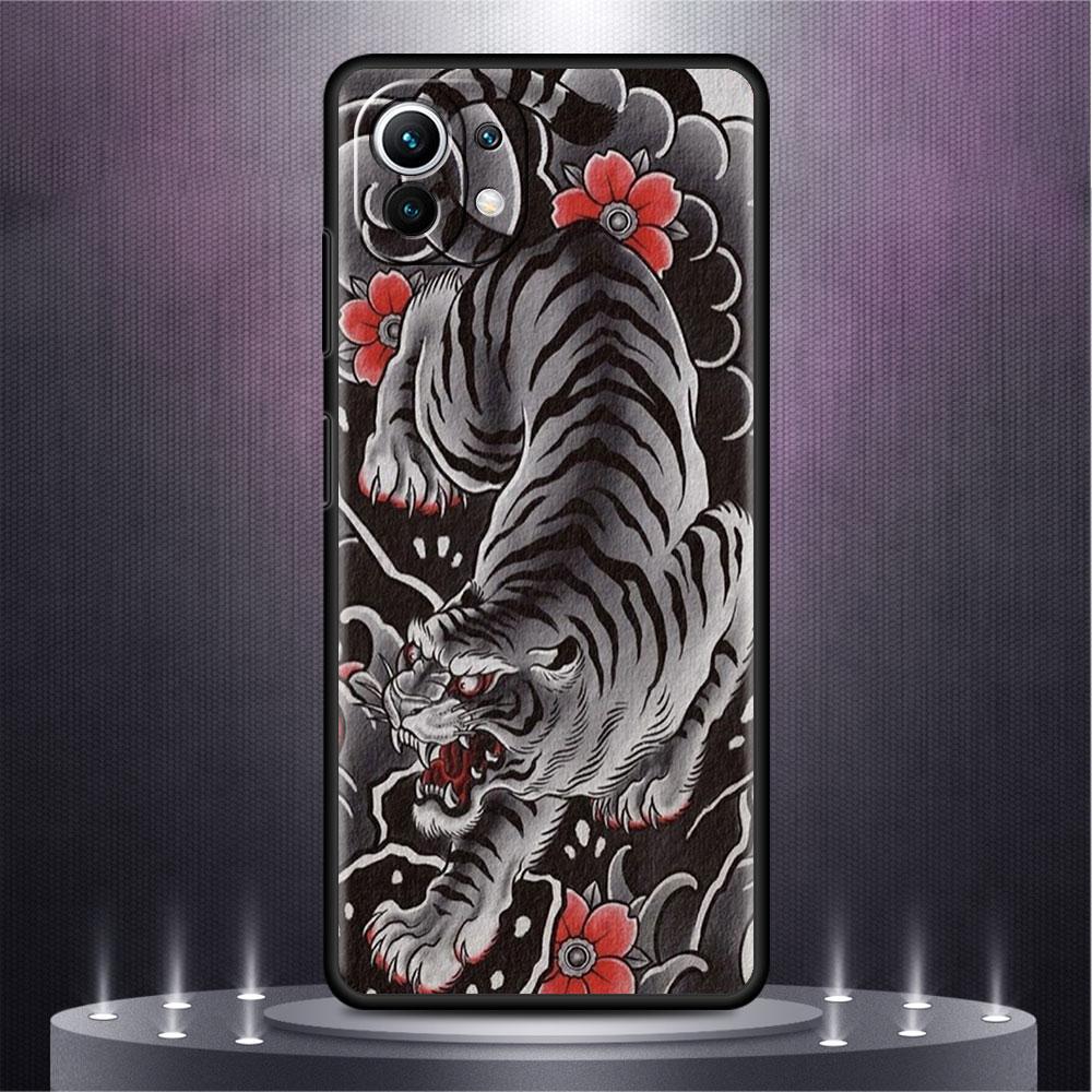 Lion Wolf Case For Xiaomi Mi Poco X3 NFC M4 M3 Pro F3 GT F1 11 Lite Note 10 11T 10T 9T Back Soft Phone Cover