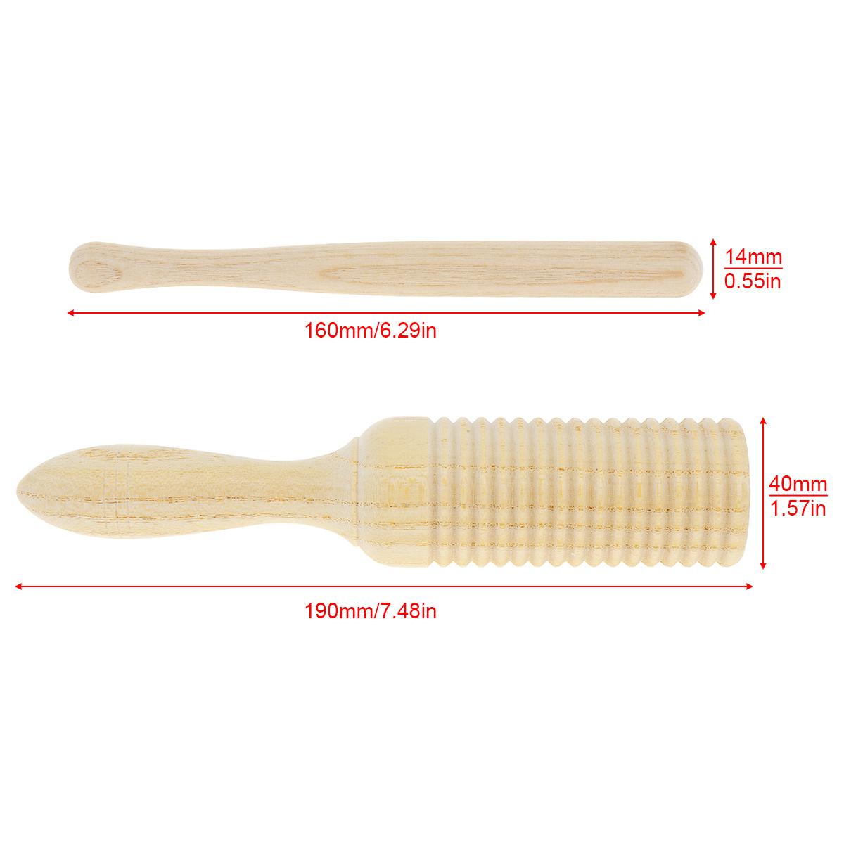 

Звуковая трубка, деревянная ворона, детский деревянный эхолот, музыкальная игрушка, ударный образовательный инструмент с палкой для музыкальной вечеринки CN