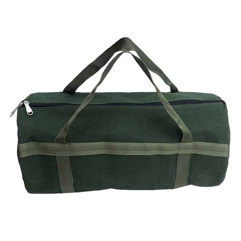 Durable Thicker Canvas Tool Bag Screwdriver Tools Packaging Large Capacity Repair Storage Pouch Electrical Tool Organizer