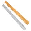 Architectural Scale Ruler 30cm Range Aluminum Accurate Concave Design Multifunctional Triangle Draft