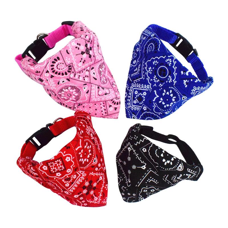 Cross-Border Pet Dog Bib, Drool Towel, and Bandana Collar for Small Dogs and Cats