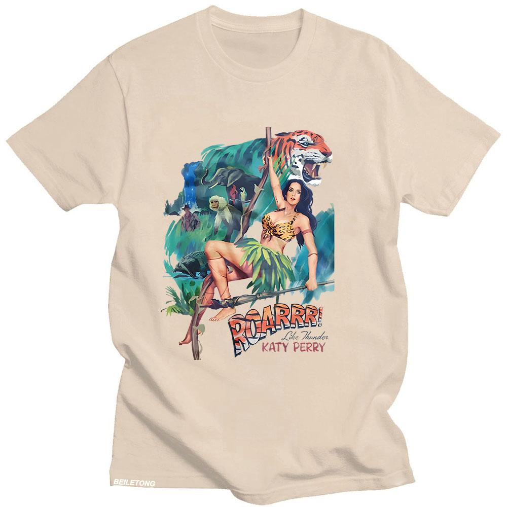 

Футболка Katy Perry в стиле поп-хип-хоп, высококачественная футболка с коротким рукавом, повседневная футболка с круглым вырезом, модная готическая одежда L