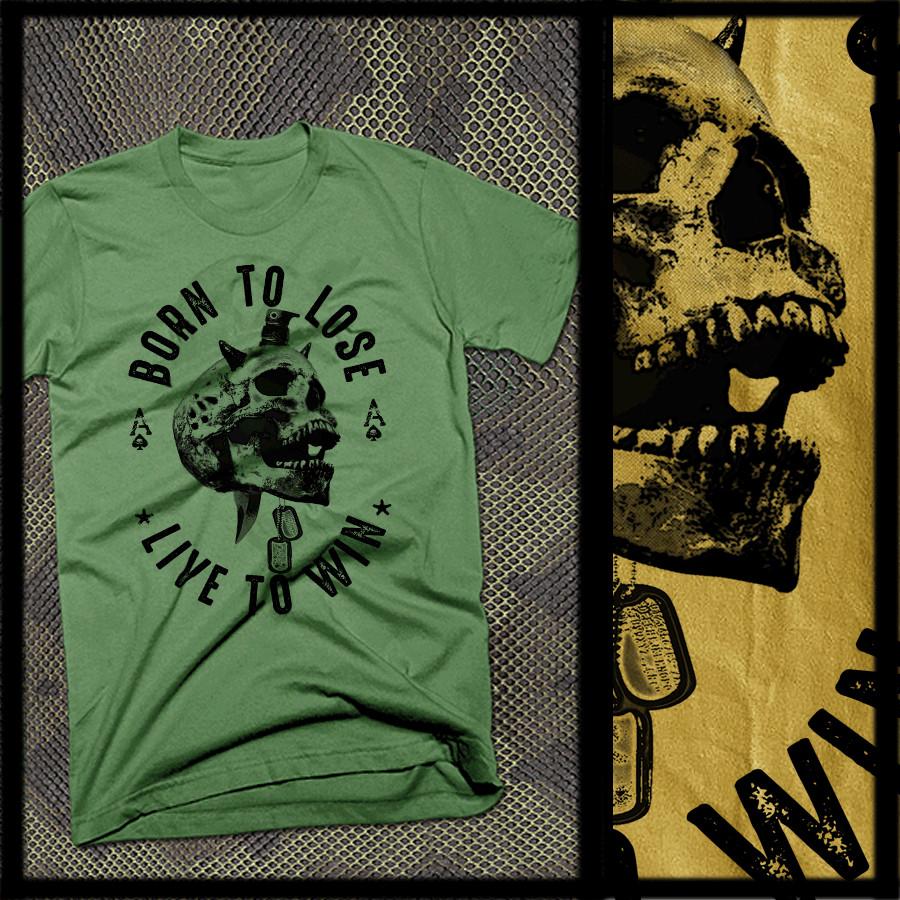 

Special Forces T-shirt Army Infantry Tactical assault Special Operations skull XL