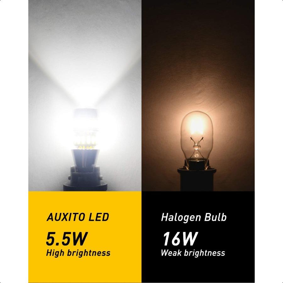 AUXITO 912 921 LED Bulbs for Backup Reverse Light Bulbs 42SMD 400 Brighter 6000K White Nonpolarity 906 W16W T15 921 LED Bulb Di