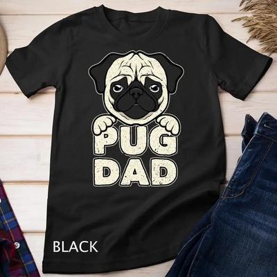 Pug Dad Dog Animal Fathers Day Gift Pug Unisex T Shirt