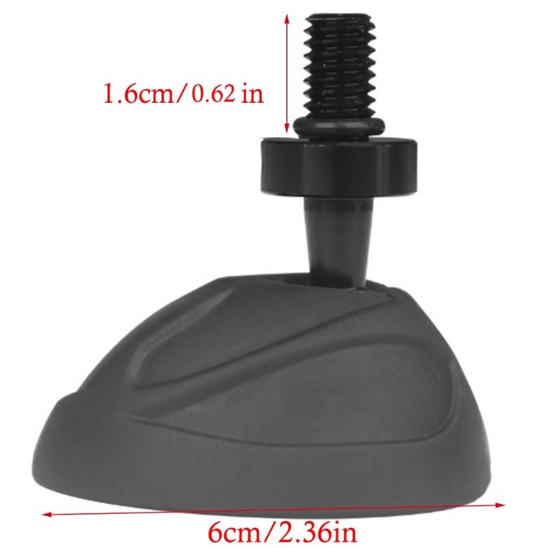 1Pc/3pcs Quick Install Nonslip Tripod Base Pad Compatible for 3/8 Thread Tripod Legs Rubber Aluminum Alloy Construction