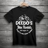 DEEBO'S Bike Rentals That's My Bike Punk T-Shirt Black S-3XL