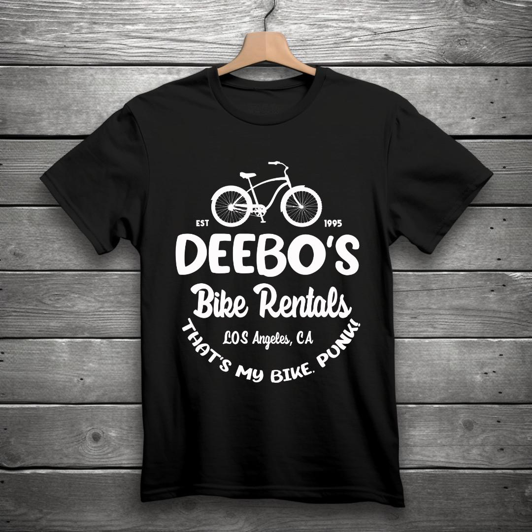 DEEBO S Bike Rentals That s My Bike Punk T-Shirt Black S-3XL XXXXL