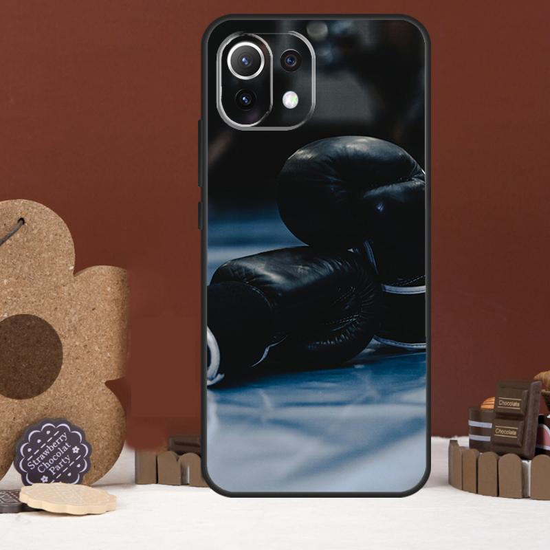 Boxing Gloves Case For Xiaomi 17 Pro Max 14 15 Ultra 15T 13T 14T POCO F8 Ultra F7 F5 F6 X5 X6 X7 Pro Cover