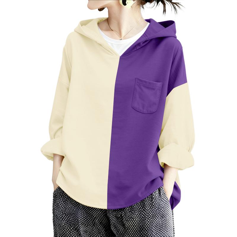ZANZEA Women Casual Hoodies Loose Long Sleeve Blouse