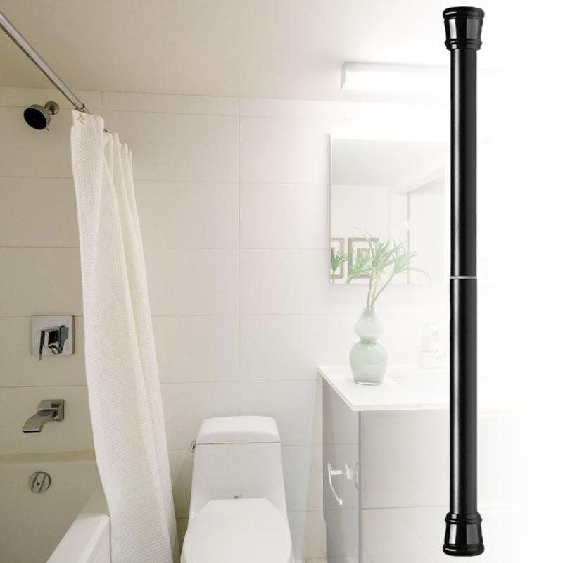 Extendable Tension Rod Ideal For Renters Easy Installation Without Wall Damage Flexible Solution