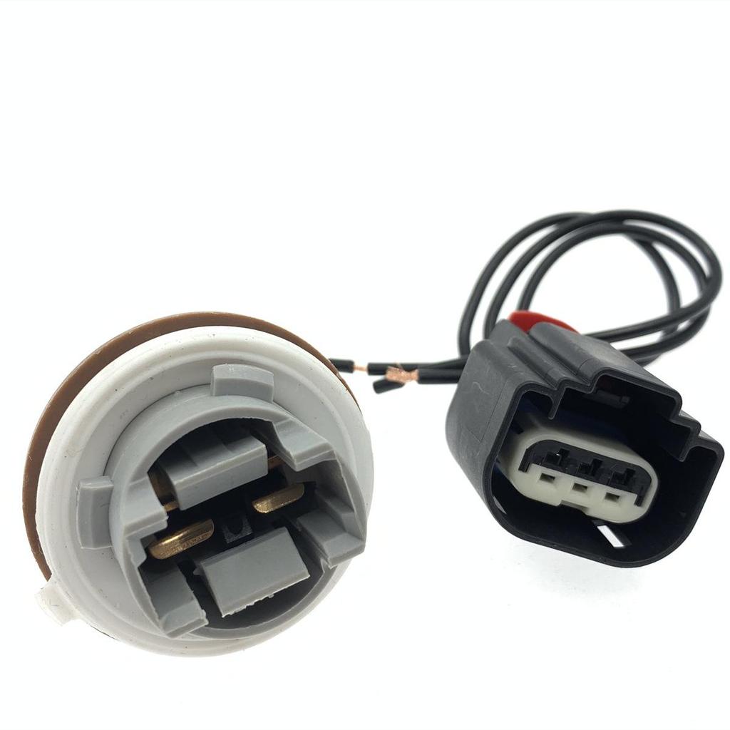 3-Pin Brown Turn Signal Socket for 2008-2016 Dodge Grand Caravan