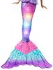 Lalka Barbie Malibu Syrenka Migoczące Światełka