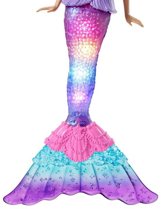 Lalka Barbie Malibu Syrenka Migoczące Światełka
