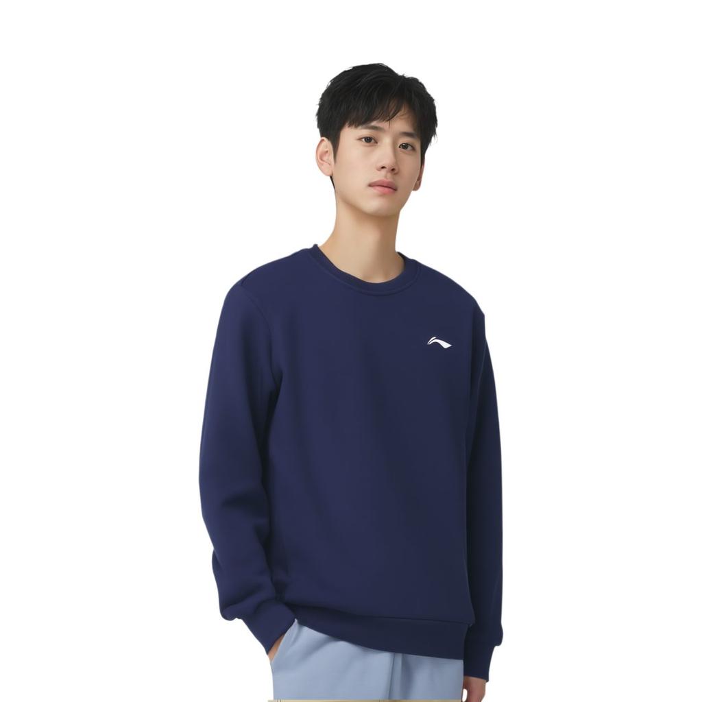 Li Ning Sweatshirt Men's Ink Blue AWDR571-2