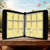 Cards Colletction Album PU Collection Binder Folder Side-Loading Page Card Album for Pokemon MTG TCG Sports Cards Football Cards