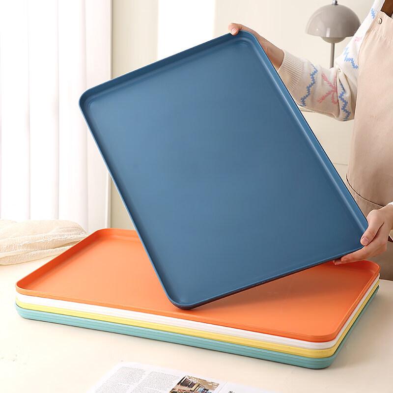 Large Rectangular Plastic Serving Tray