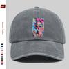 Pc Artistic Pattern Printed Baseball Cap with Character Portrait Design Decorative Hat Comfortable Lightweight Headwear Adjus