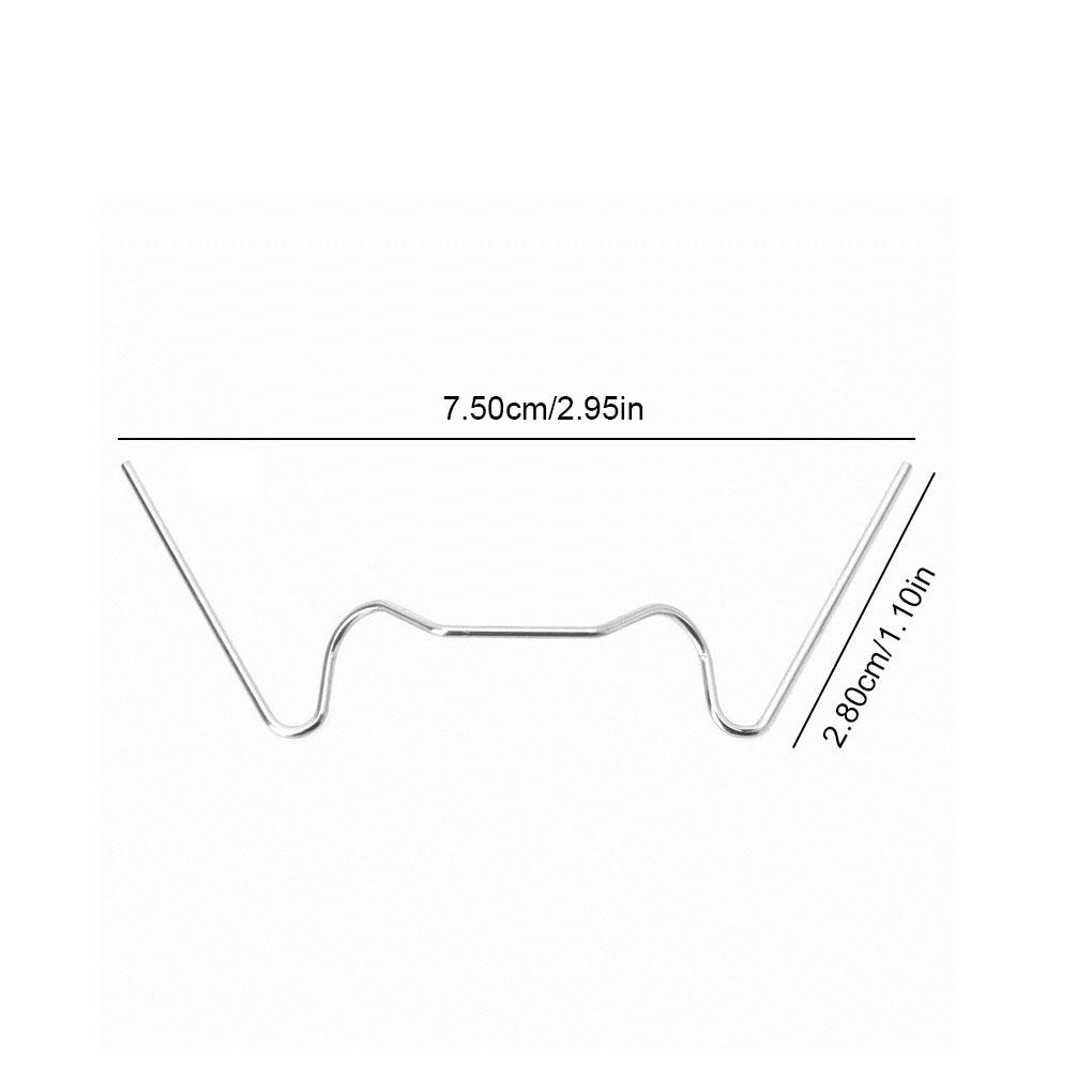 25 Pieces Glazing Clips Universal Greenhouse Accessories Gardening Buckle Upgrade Structure Fixed Button for Yards Garden