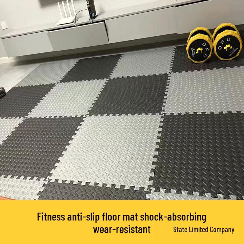 Shockproof Soundproof Foam Gym Mat for Martial Arts, Exercise, and Crawling