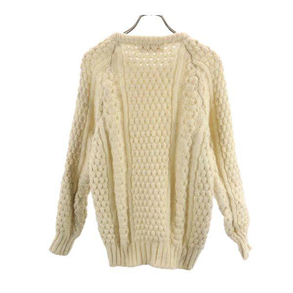 Slieve League 80s Fisherman Vintage Long sleeve wool sweater knit Men's Used