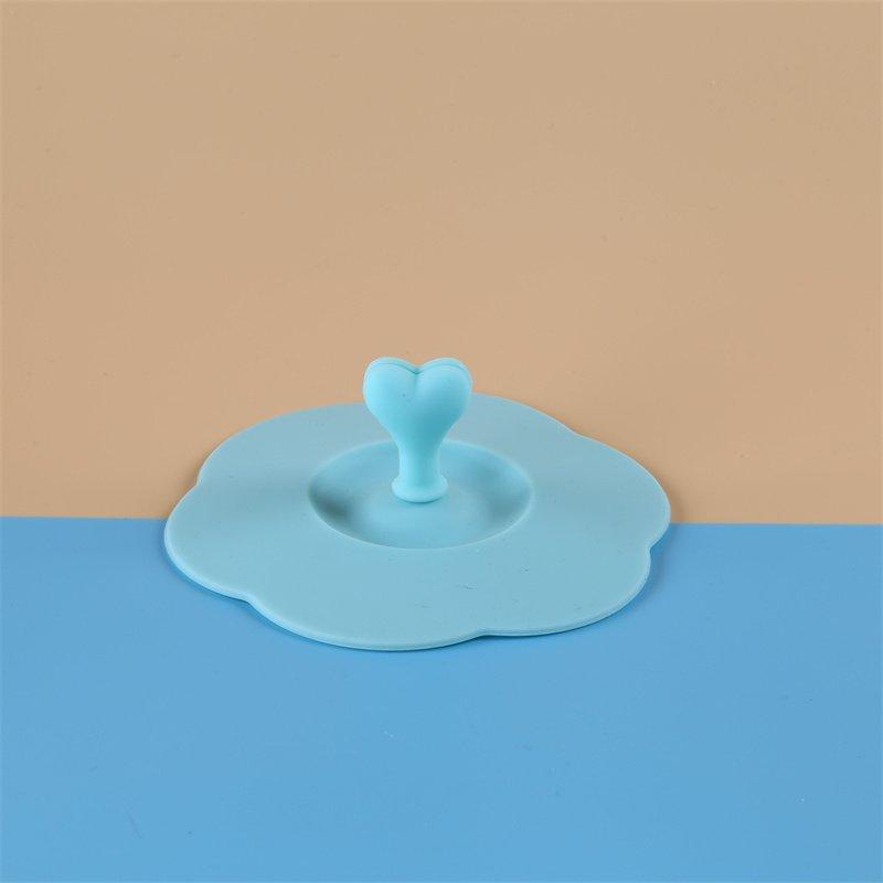 105mm Food-grade Silicone Cup Lid Mickey Mouse-shaped Cartoon Figurine Mug