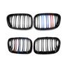 New Look Car Grille Grill Front Kidney Glossy 2 Line Double Slat For BMW X5 E53 Pre-LCI 1999 2000 2001 2002 2003 Car