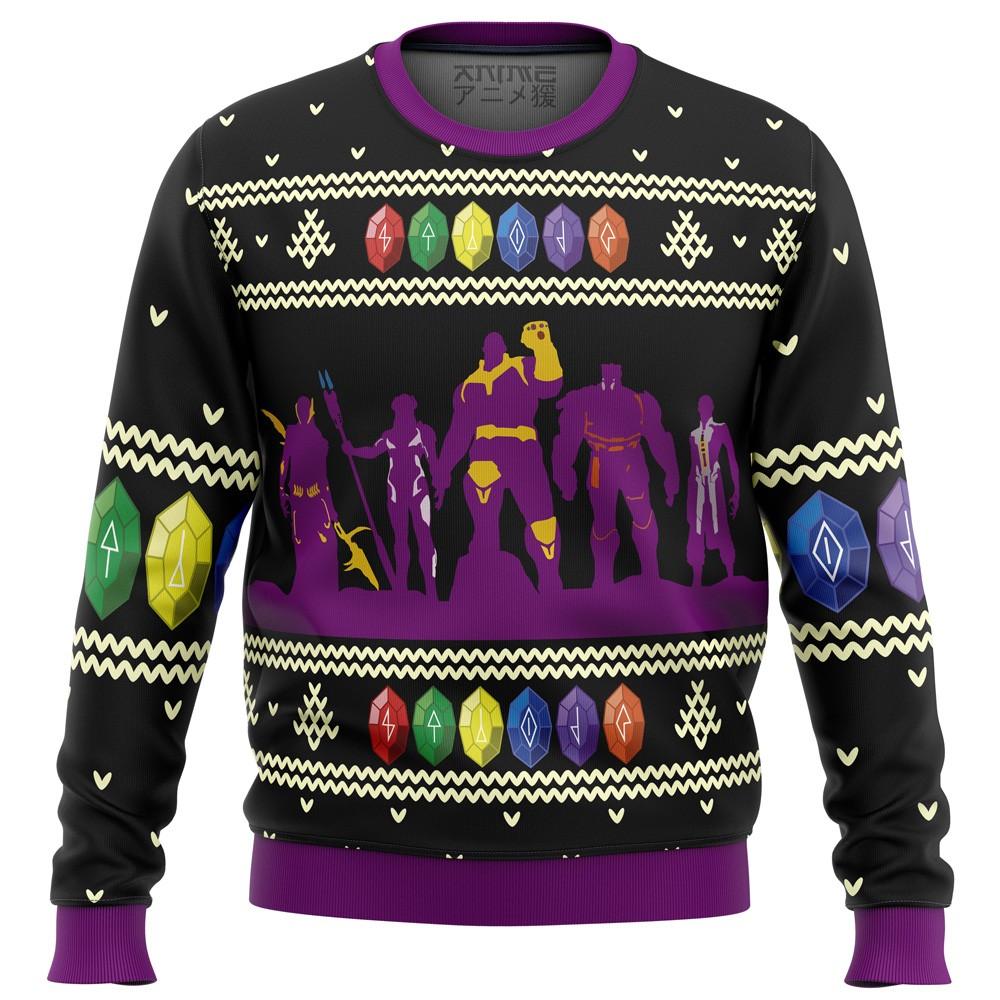 Thanos Marvel Ugly Christmas Sweater Christmas Gifts 2025 Unisex T-Shirt XL