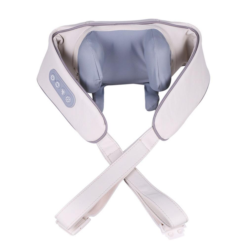 Portable Neck Shoulder Massager Electric Kneading Massage Shawl Cordless Massage Pillow  Fitness