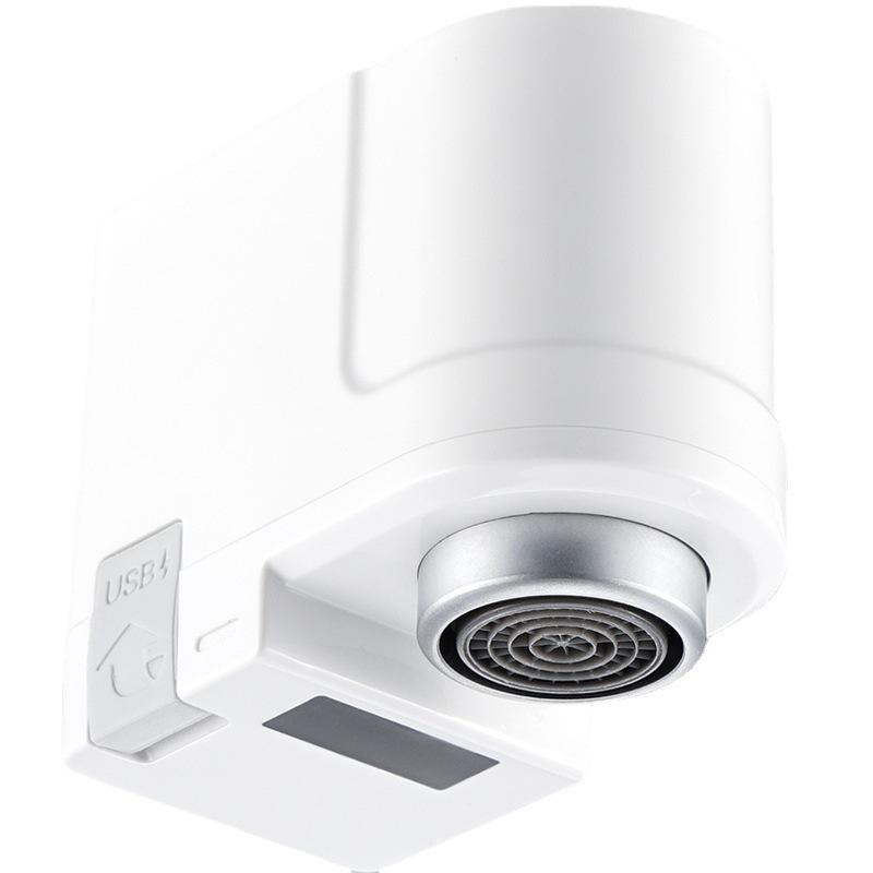 Xiao Da Smart Splash-Proof Infrared Faucet: Water-Saving, Rechargeable Valve for Kitchen and Bathroom