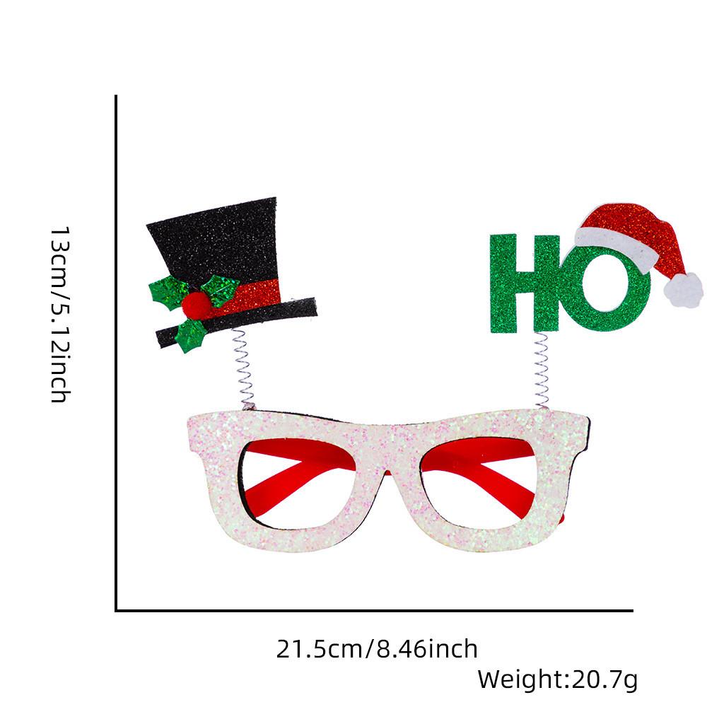 Festive Glasses Christmas For Kids And Adults Featuring Santa Reindeer Designs Snowman