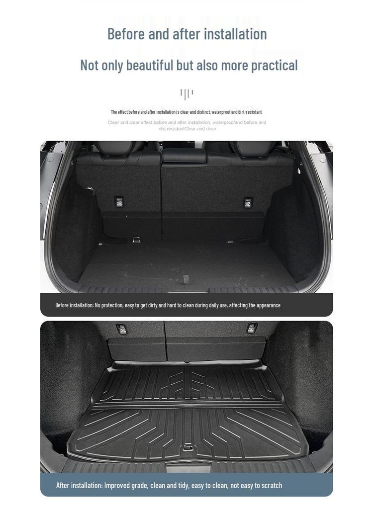TPE Trunk Mat for 25 Dongfeng Honda S7 Models
