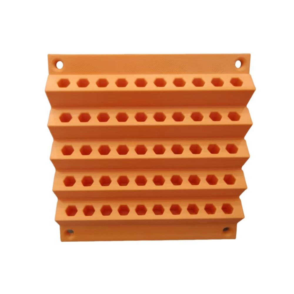 6.3mm Screwdriver Bit Organizer 3D Printing Drill Bit Storage Stand Professional Use
