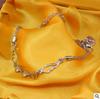European & American Fashion Peach Heart Love Bracelet with Angel Wings