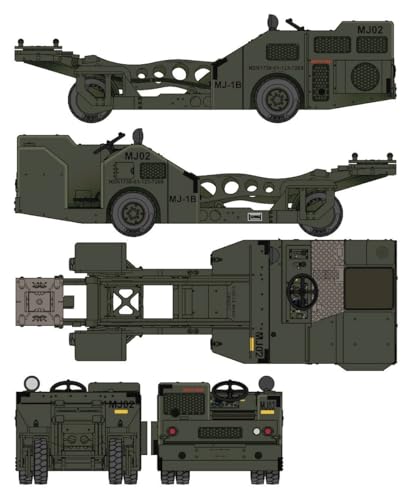 Jimi Model 1/48 U.S. Weapon Loading Cart ZM80160 (Military)