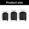 Sun Protecting Outdoor Grills Cover With Elastics Closures And Compacts Storage For Charcoals Barbecues