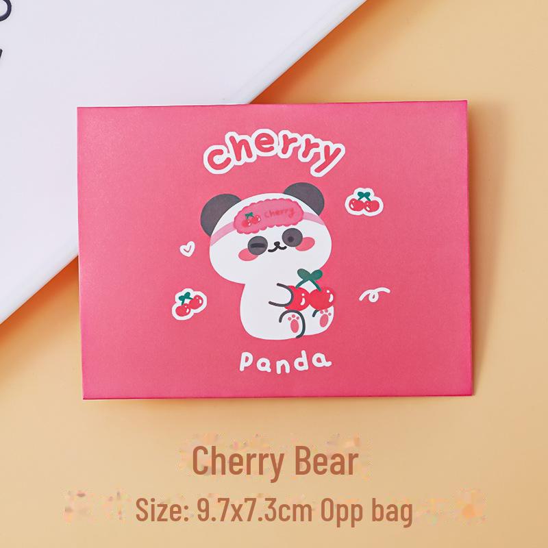 "Kreslená obálka skládací blahopřání k narozeninám studentských dětí, vzkaz, vyznání Tanabata a požehnání"