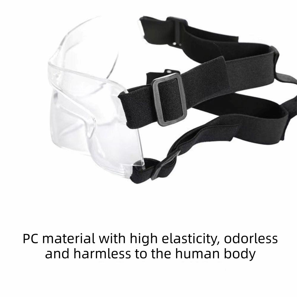 Adjustable Nose Guard Impact Resistant Protective Facial Cover Premium Basketball Face Mask Boxing