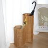 Aufbewahrungskorb im Rattan-Look, Mehrzweck, 3-in-1 für Regenschirmständer, Pflanzenübertopf & Yogamattenhalter, Nordische Heimdekoration