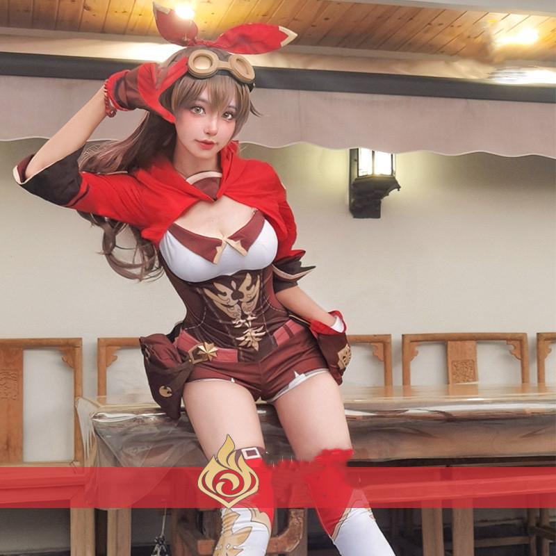   Amber Cosplay Costume Jumpsuit Outfits Halloween Carnival Suit