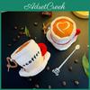 Coffee Cup Plush Doll Toy With Soft Pp Cotton For Afternoon Tea Decor And Gift