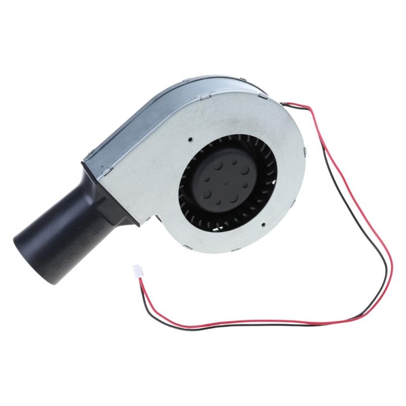 12V 2A 11028 BBQ Grill Fan Metal Turbo Blower for w/ Air Duct Charcoal- Starter Cooking Blower Electric Fan High Speed 5