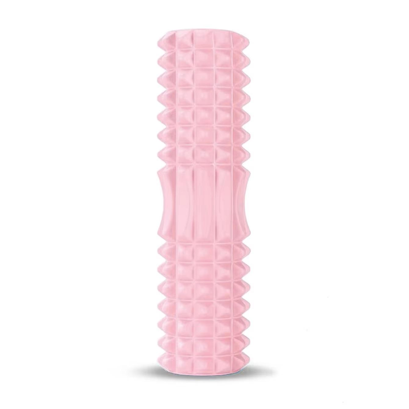 

Crescent Solid foam axis 45*13cm yoga post ideal for fitness, yoga, Pilates and muscle relaxation рожевий