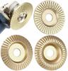 3X Disc de Șlefuire Freză pentru Lemn 100mm 16mm Freză Răzătoare Abrazivă