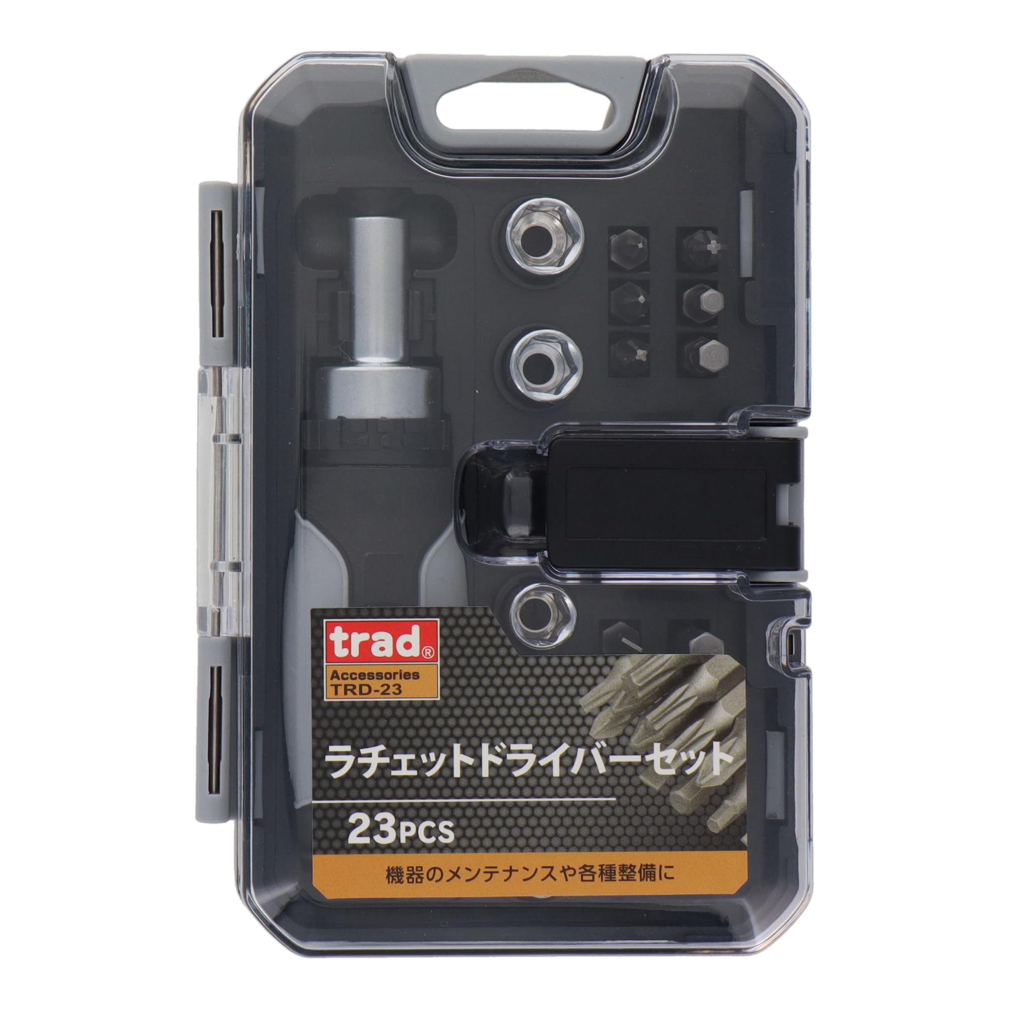 

Sankyo Corporation trad ratchet driver set 23PCS TRD-23 сірий колір