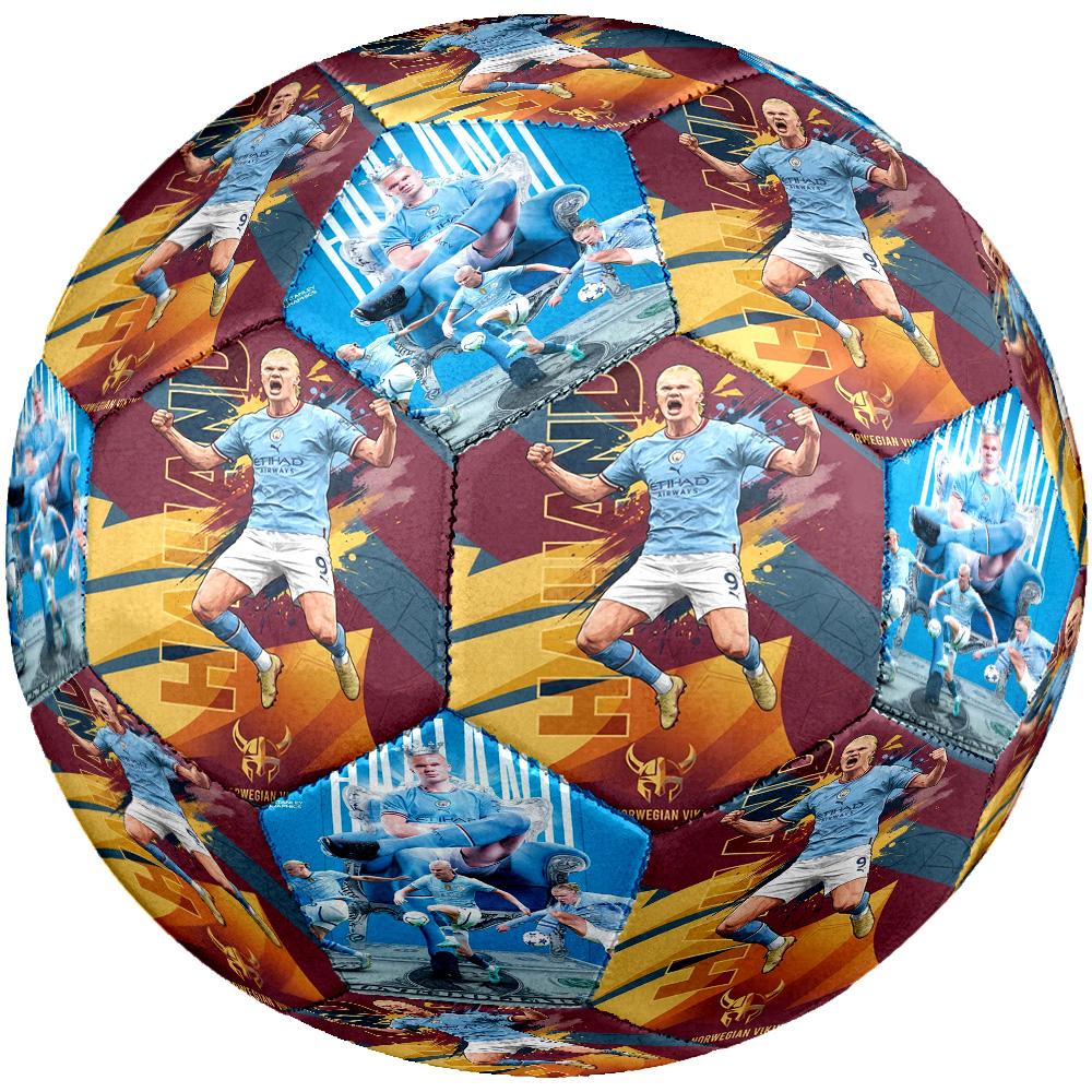 Haaland Football Celebration Size 5 Football Machinestitched Indooroutdoor Universal Football For Football Accessories