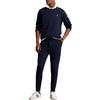 Sudadera de manga larga con cuello redondo y estampado bordado Polo Ralph Lauren para hombre, azul marino MNPOKNI16822533-410