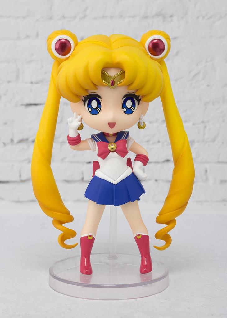Figuarts mini Sailor Moon Sailor Moon 90mm malt bevegelig figur (videresalg versjon) ca. PVC og ABS